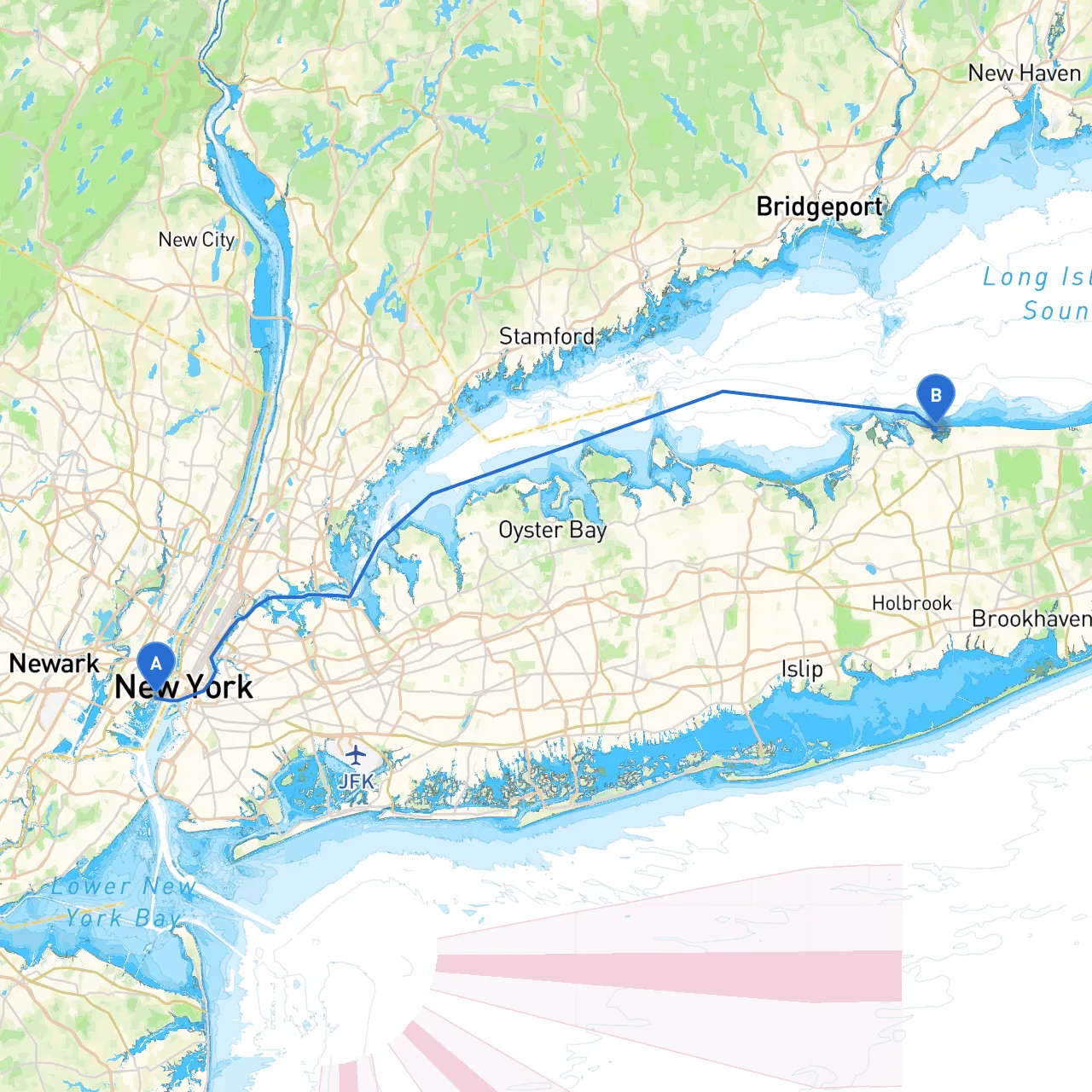 Jersey City to Mount Sinai