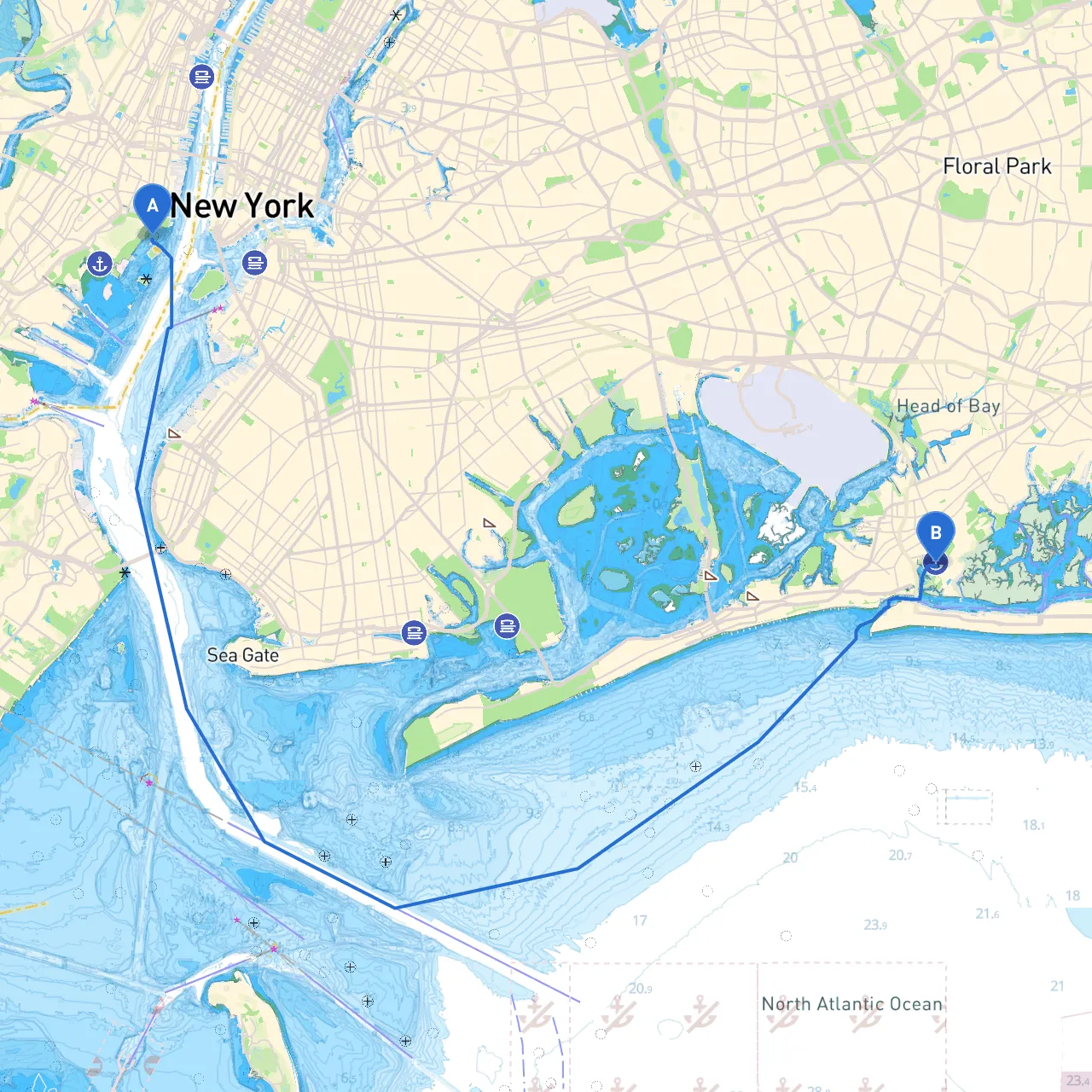 Jersey City to Lawrence