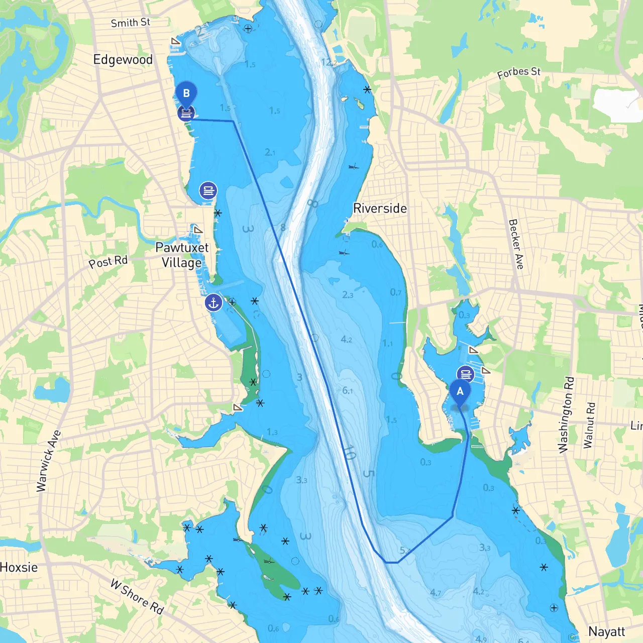 East Providence to Cranston