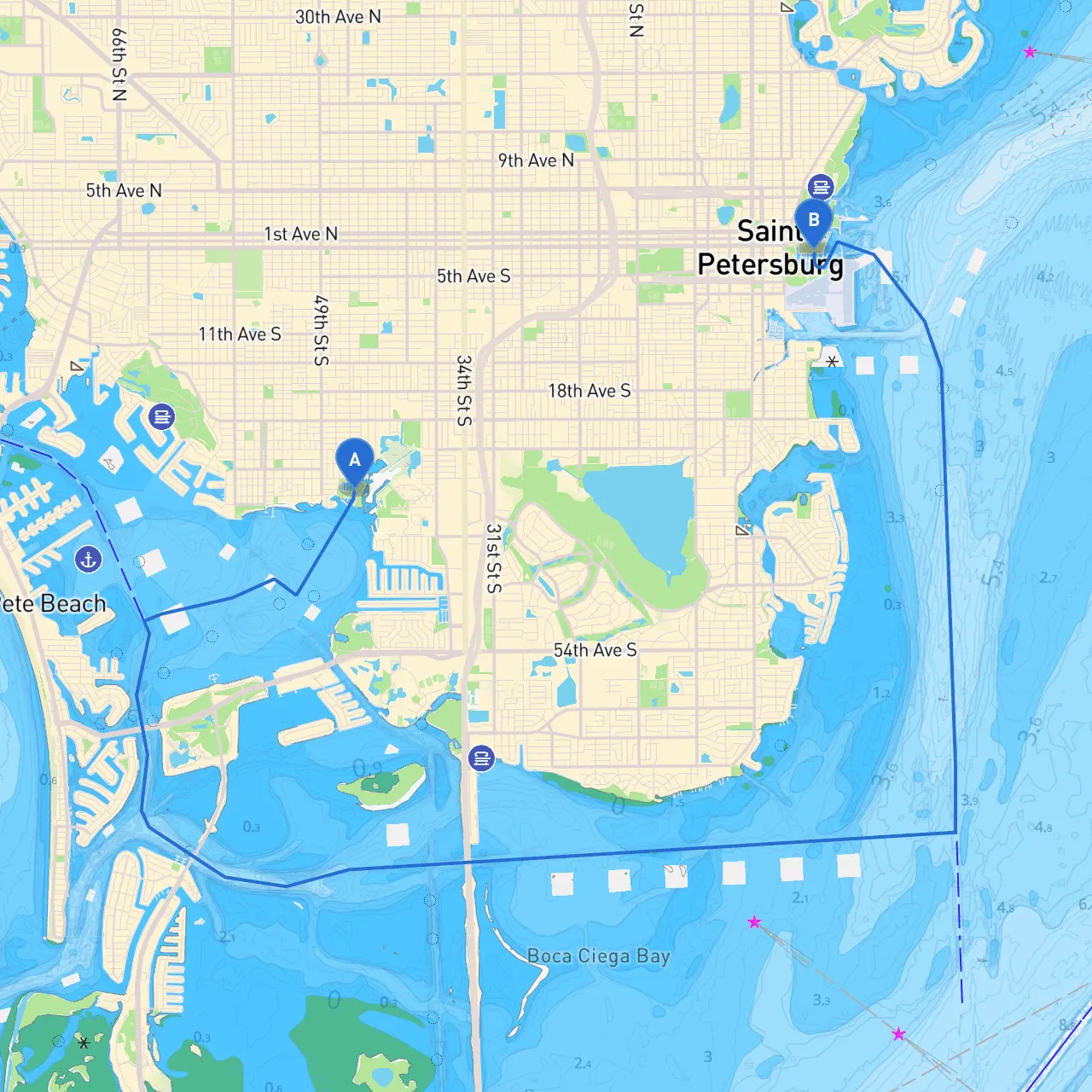 Gulfport to St. Petersburg