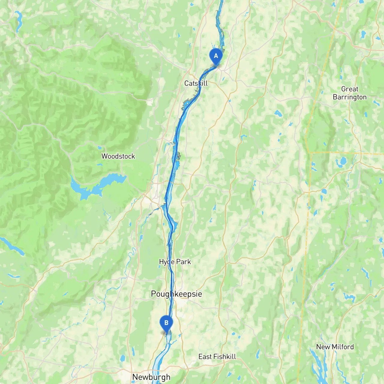 Hudson to Marlboro