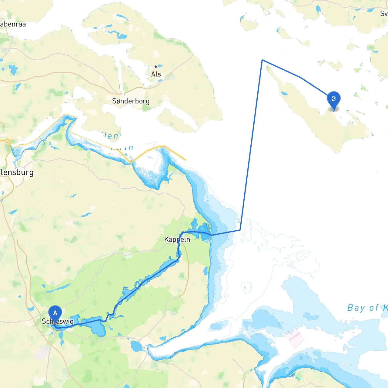 Schleswig to Ærøskøbing