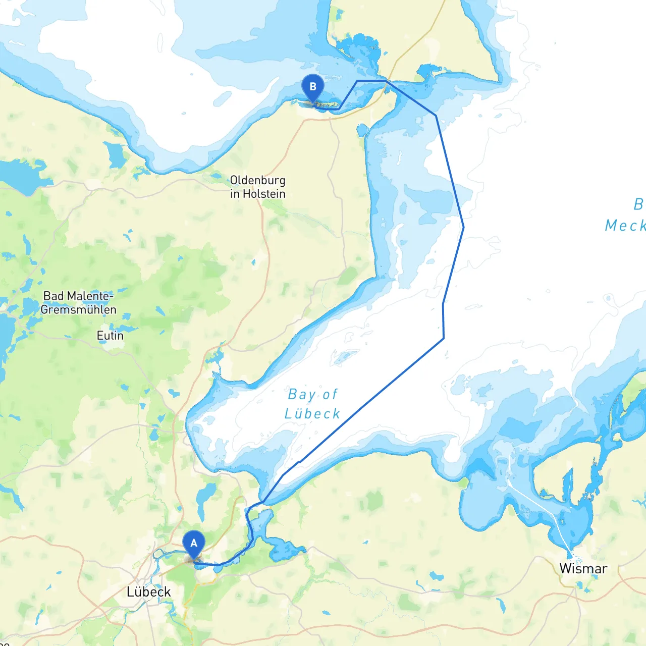 Lubeck to Heiligenhafen