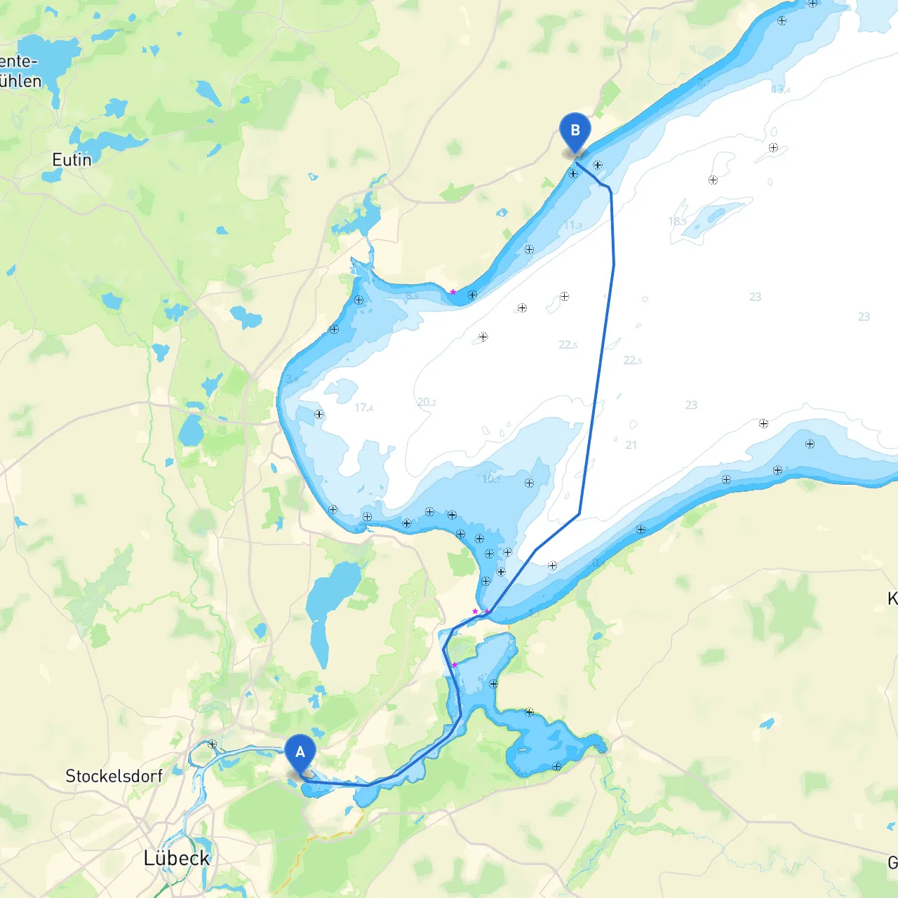 Lubeck to Gromitz