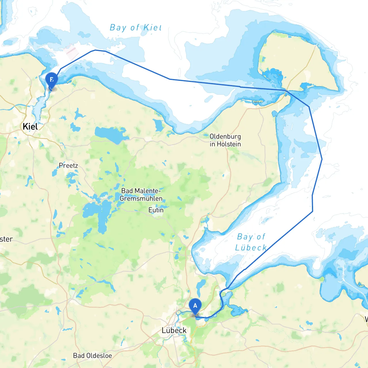 Lubeck to Laboe