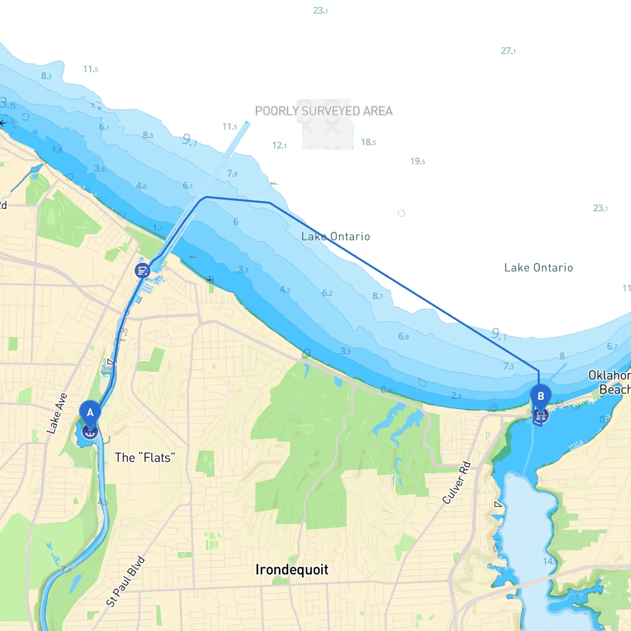 City of Rochester to Webster