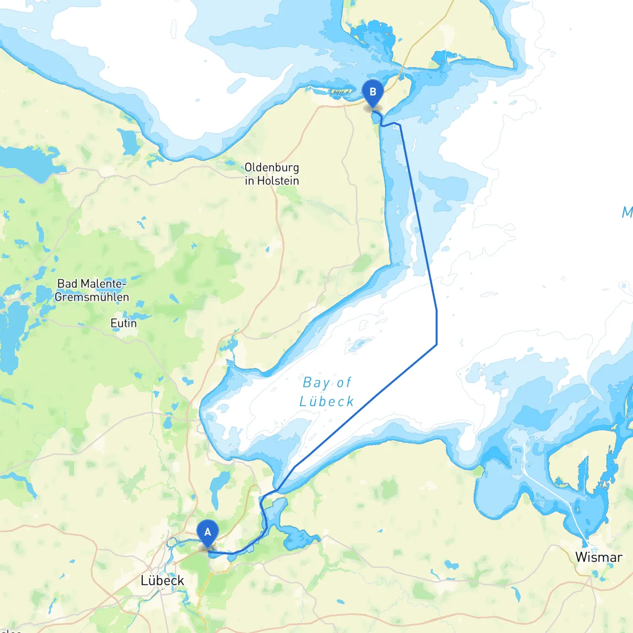 Lubeck to Großenbrode