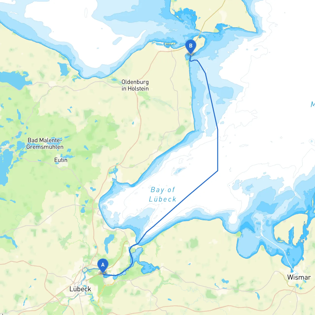 Lubeck to Grossenbrode