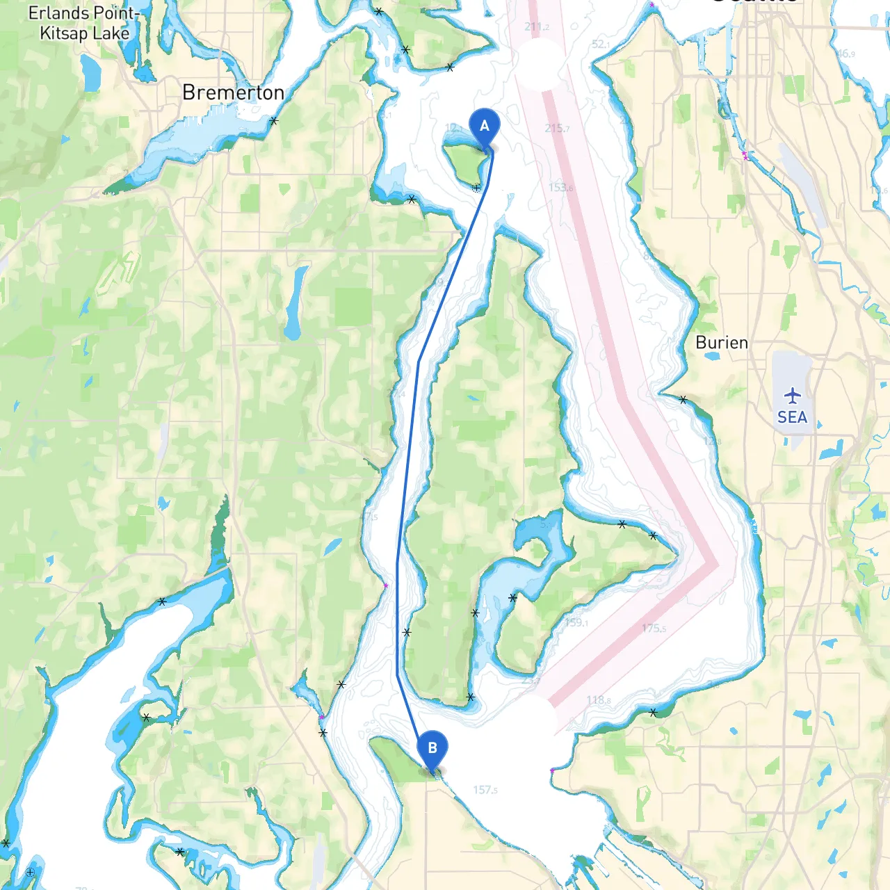 Manchester to Tacoma