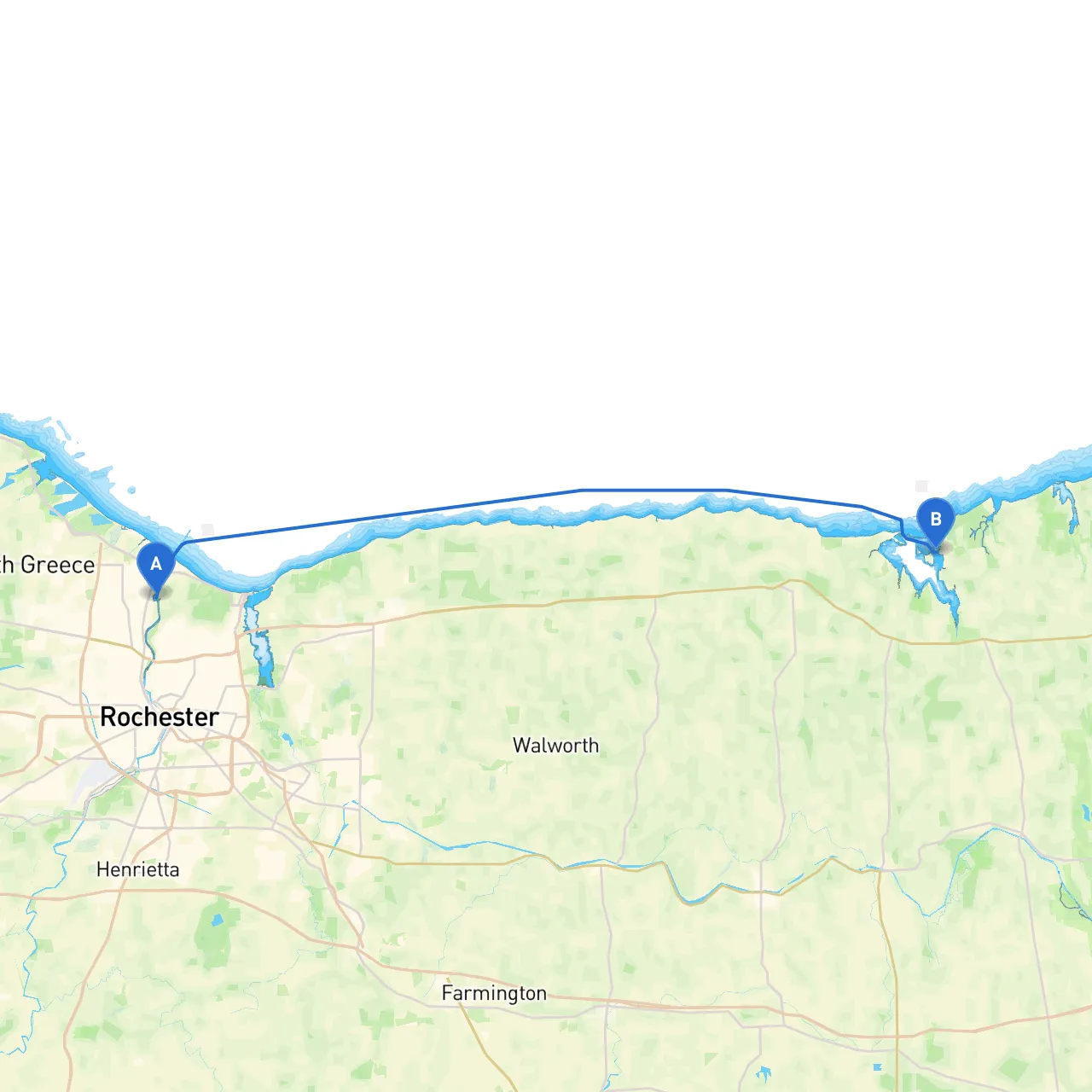 City of Rochester to Wolcott