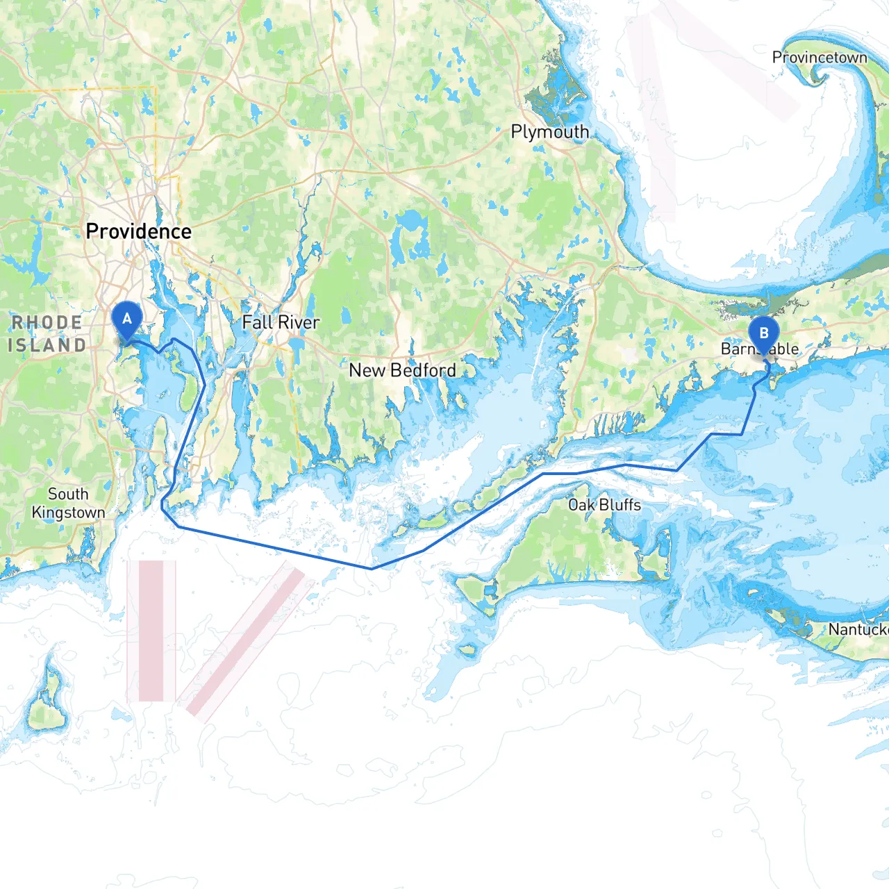 Warwick to Town of Barnstable
