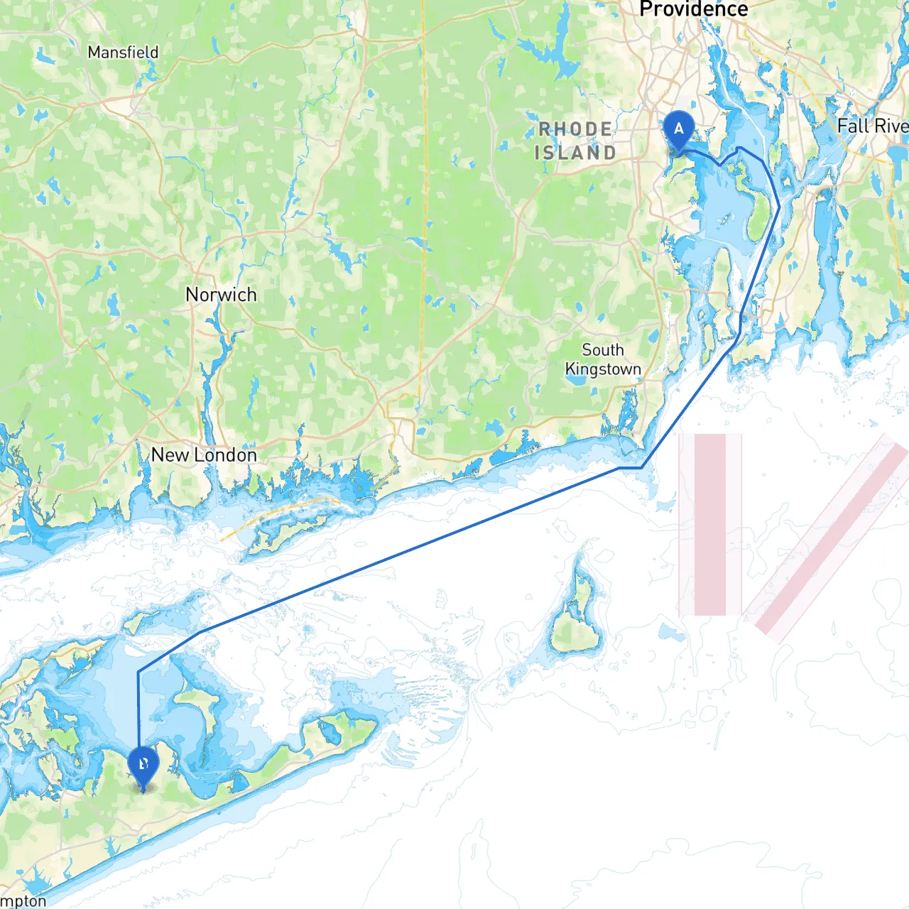 Warwick to East Hampton