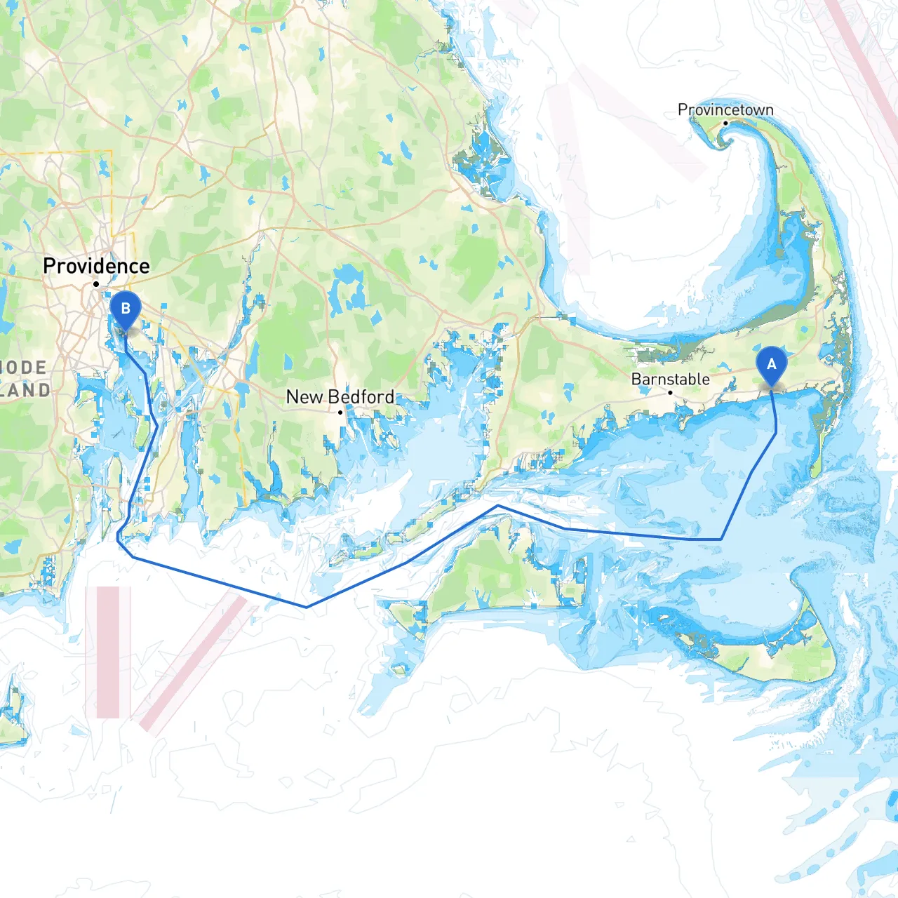 Harwich to East Providence
