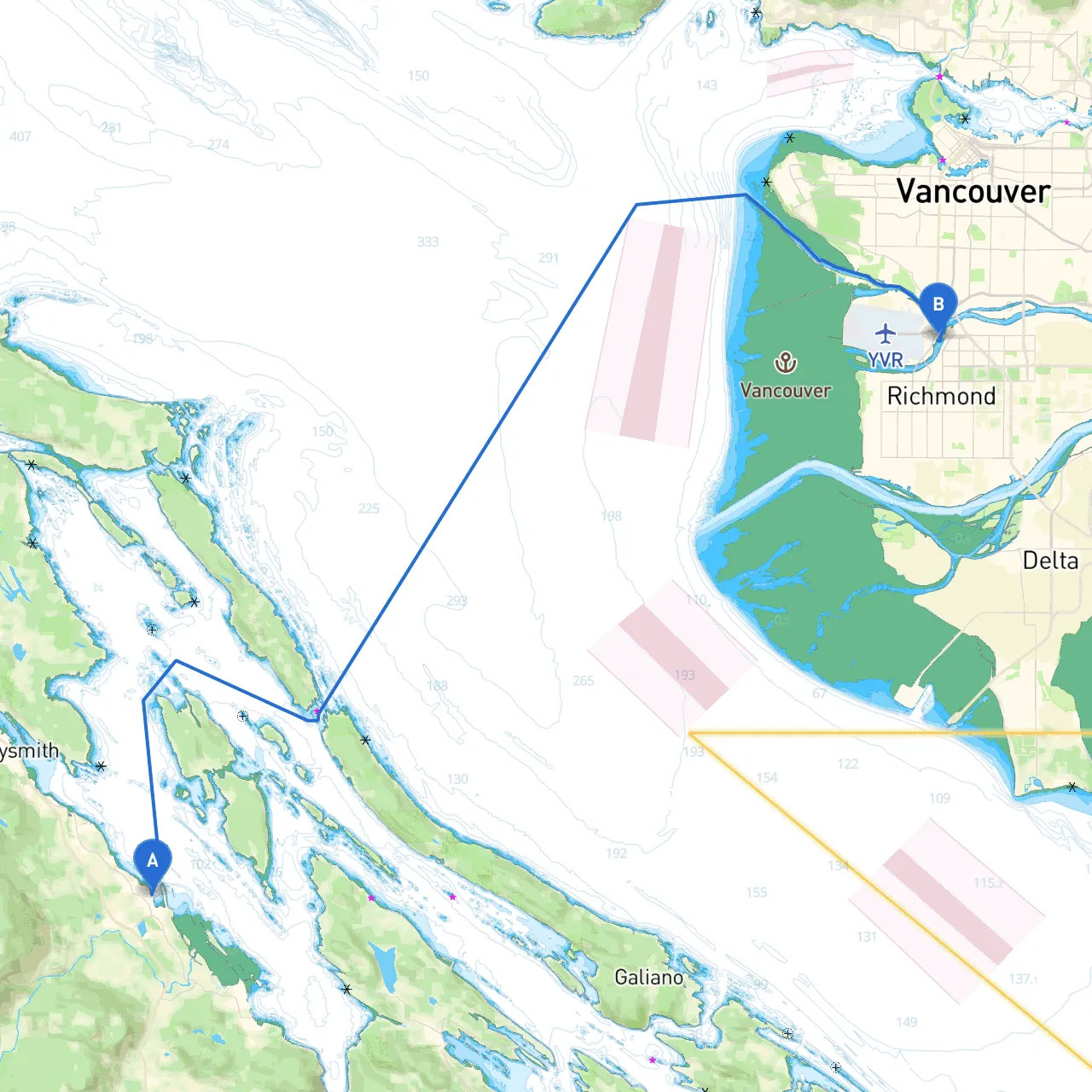 Chemainus to Richmond