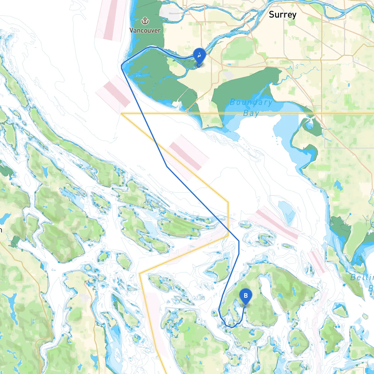 Ladner to Orcas Island