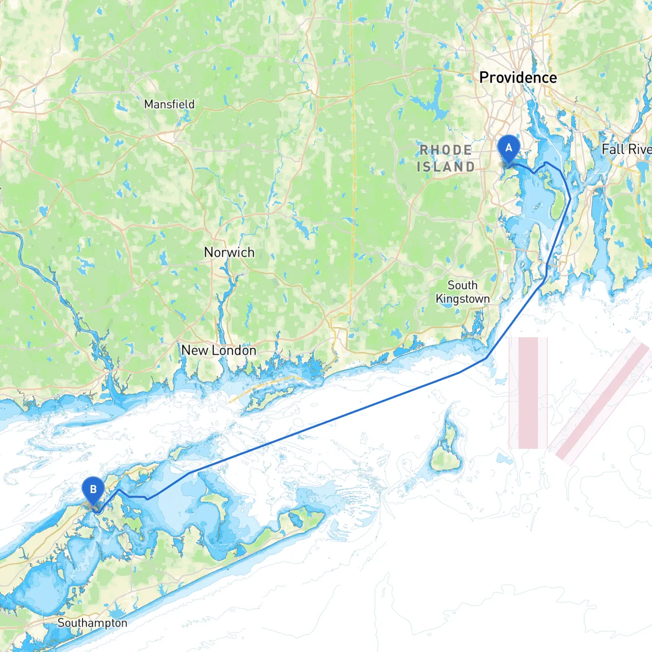 Warwick to Southold