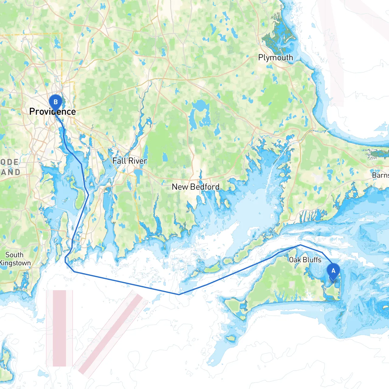 Edgartown to Providence