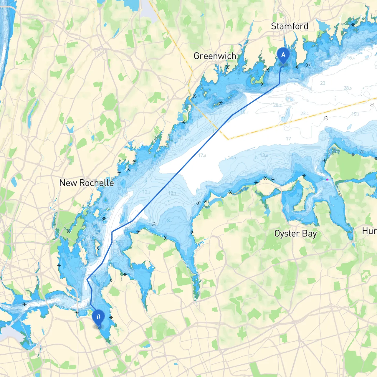 Stamford to Bayside