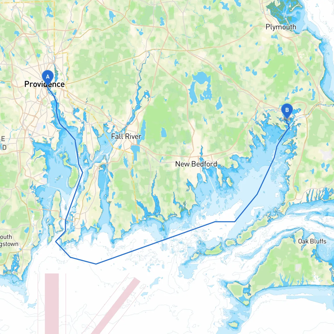 Providence to Buzzards Bay