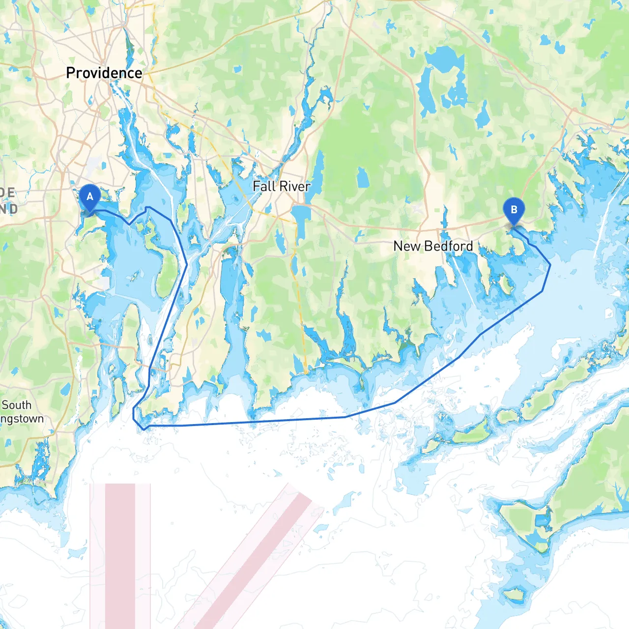 Warwick to Mattapoisett