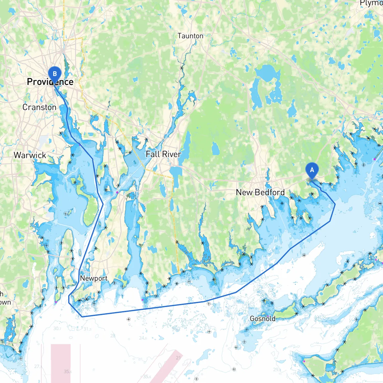 Mattapoisett to Providence