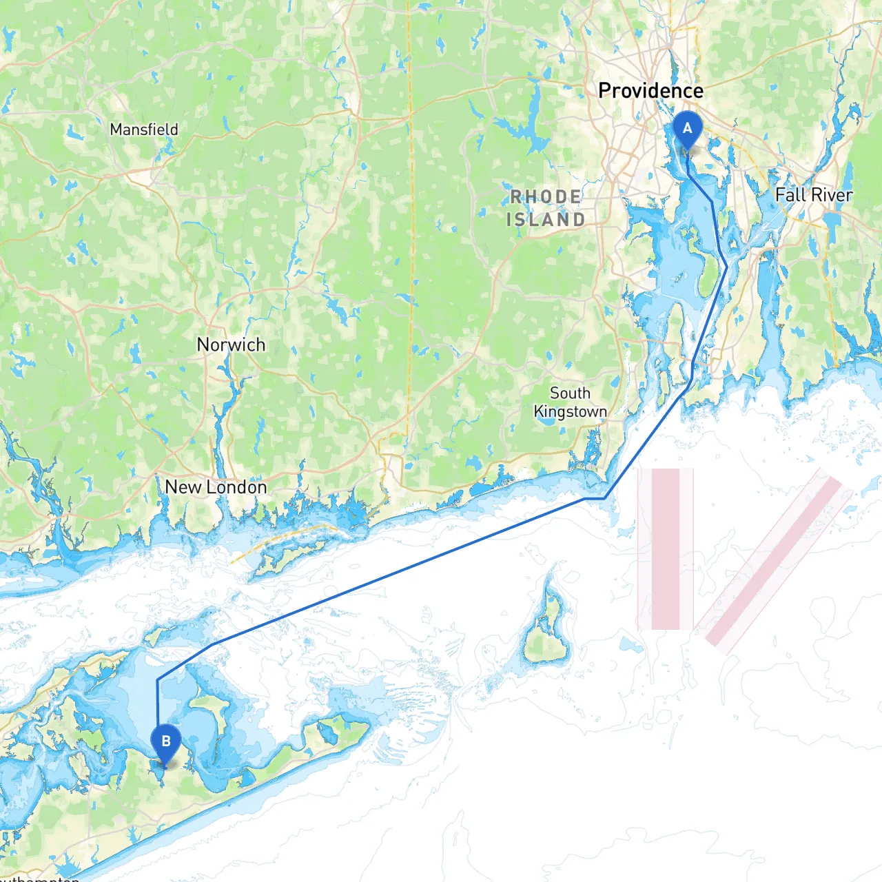 East Providence to Sag Harbor