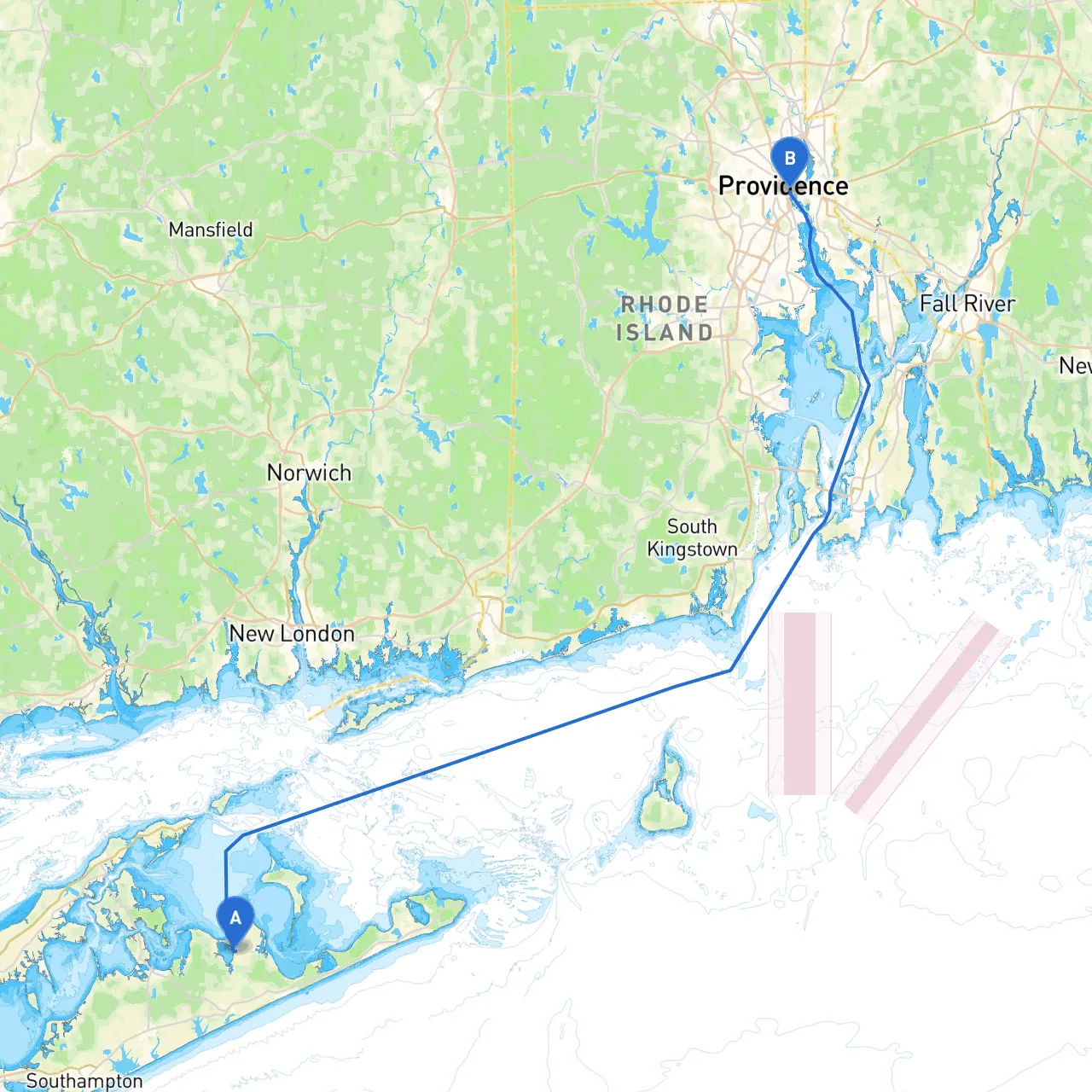 Sag Harbor to Providence