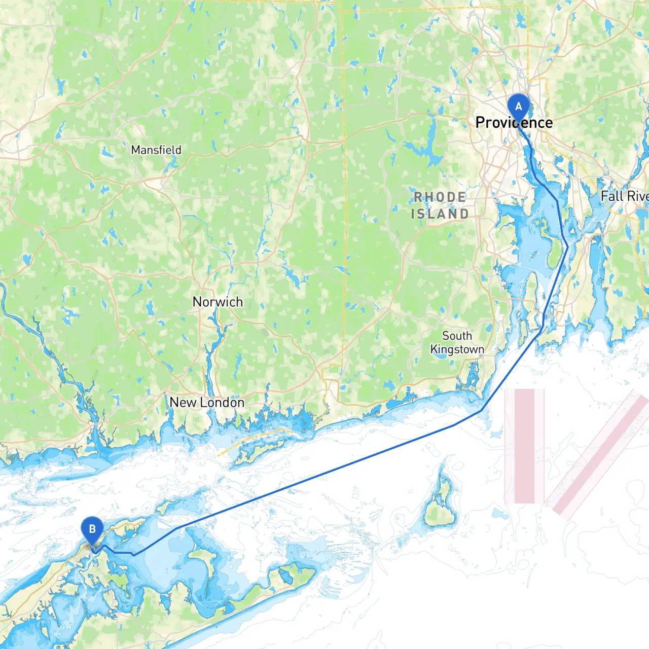 Providence to Greenport