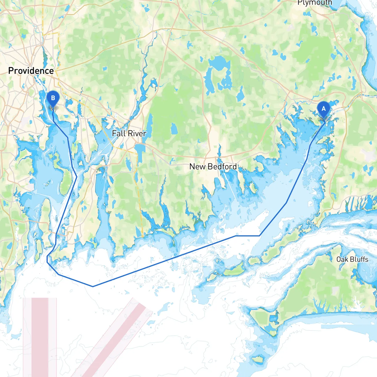 Wareham to East Providence
