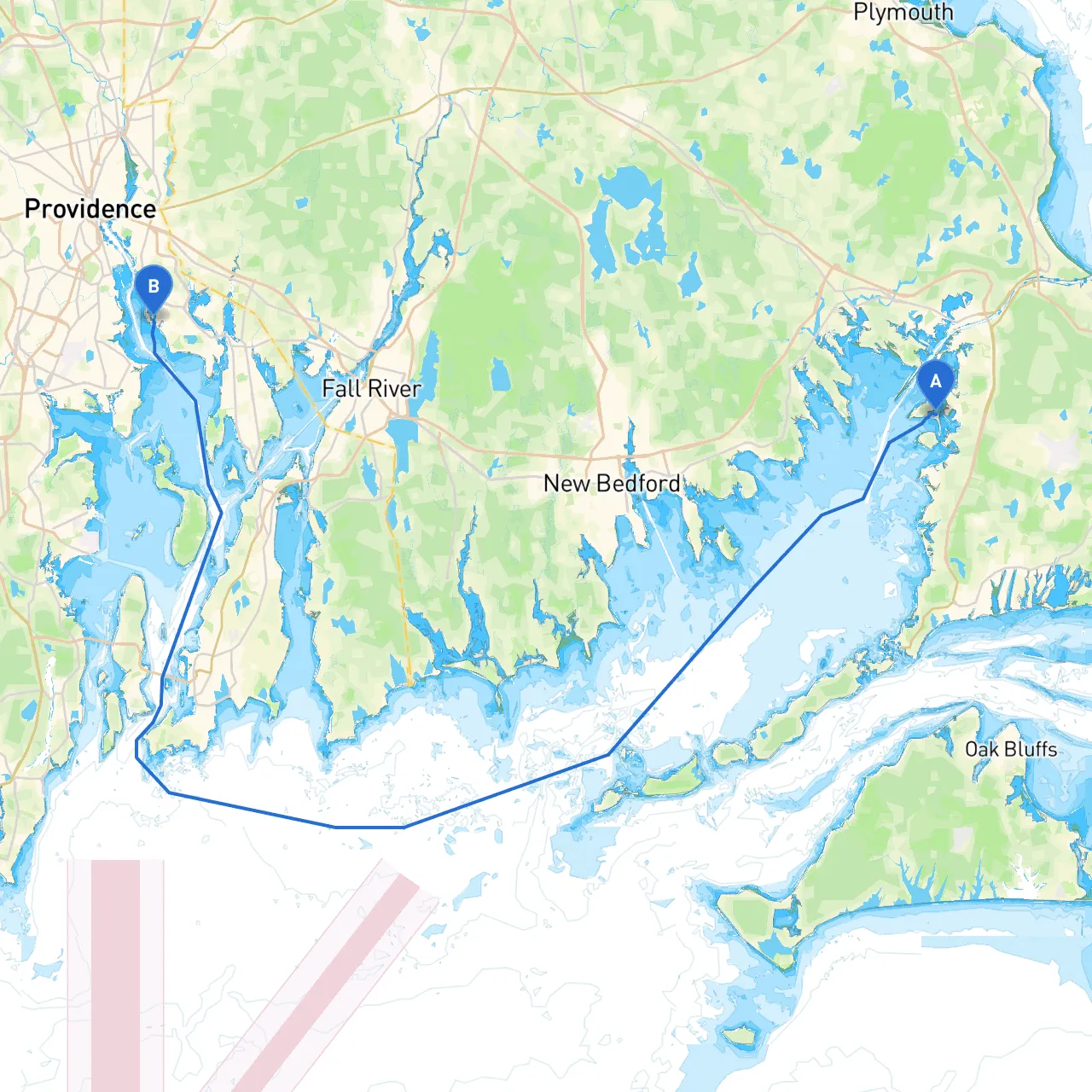 Bourne to East Providence