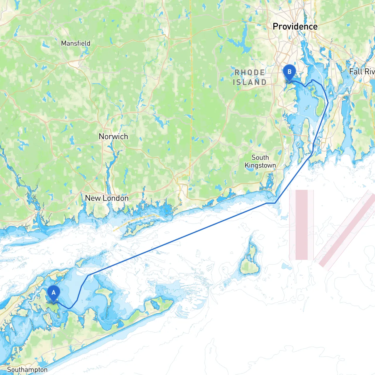 Town of Shelter Island to Warwick