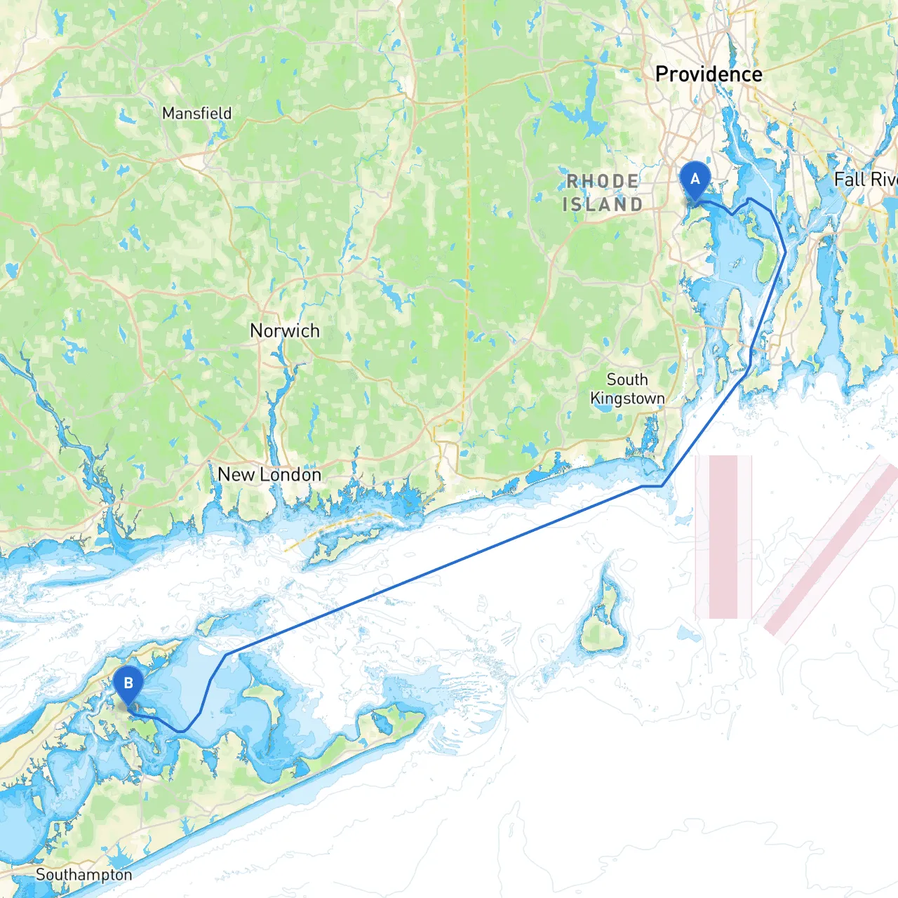 Warwick to Shelter Island