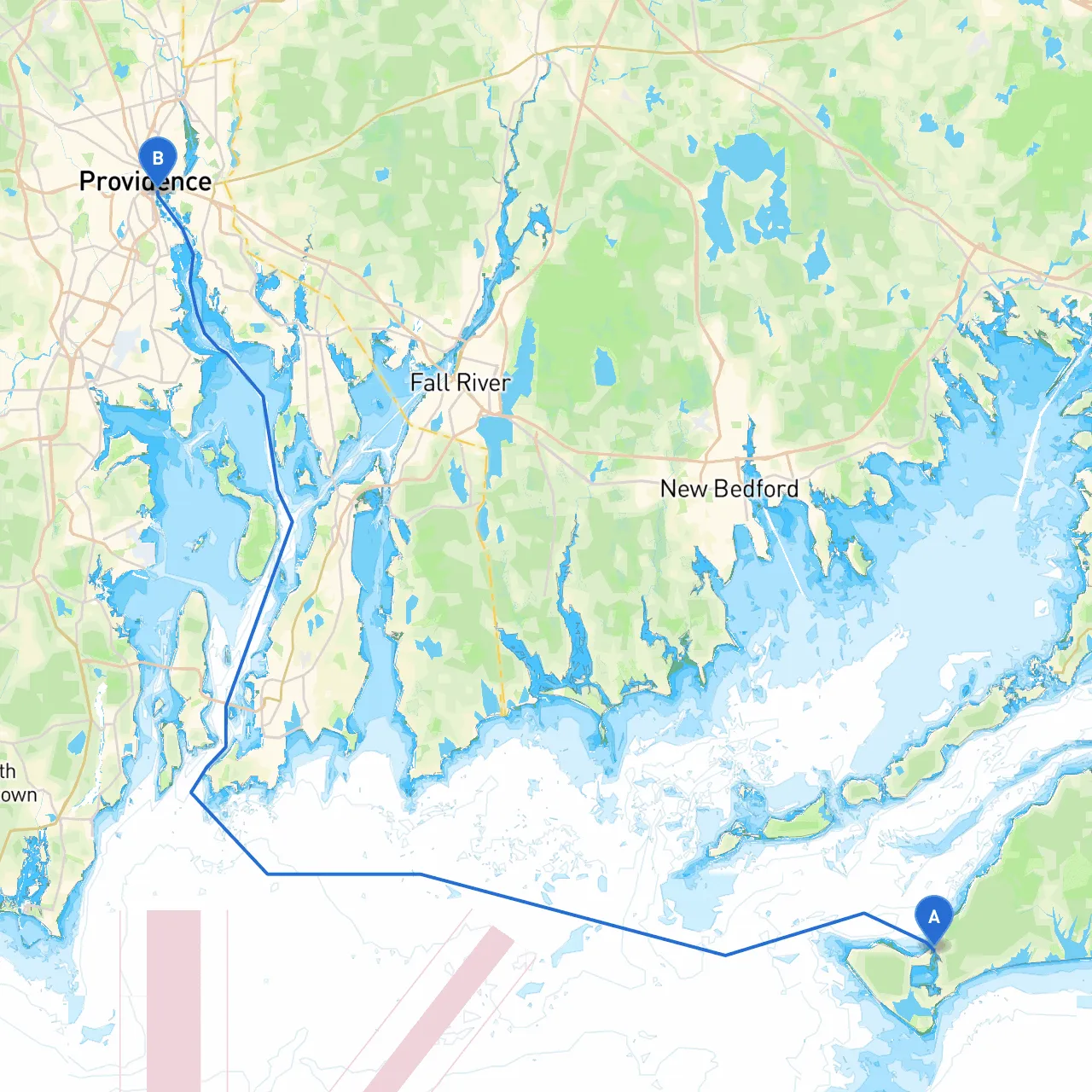 Chilmark to Providence