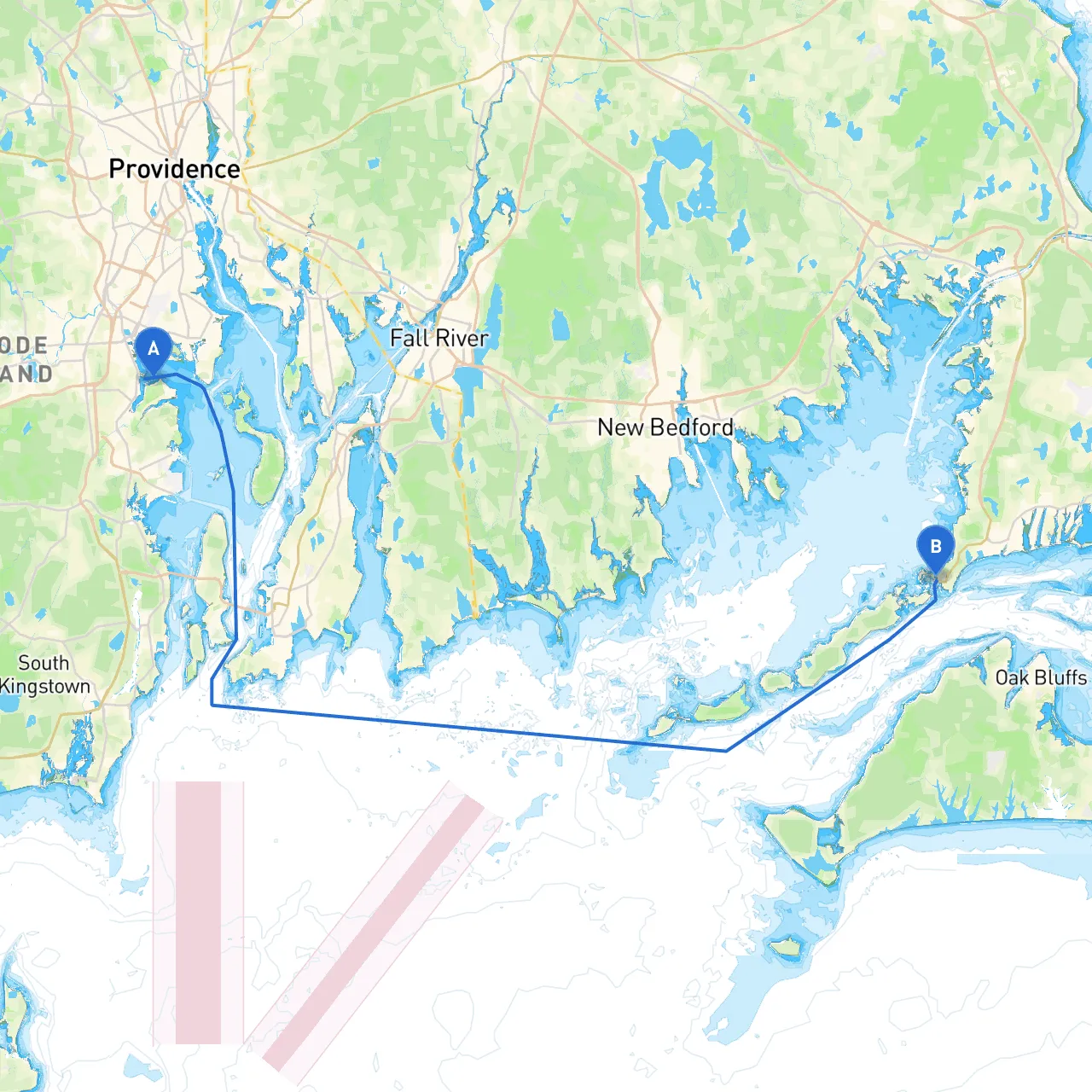 Warwick to Woods Hole