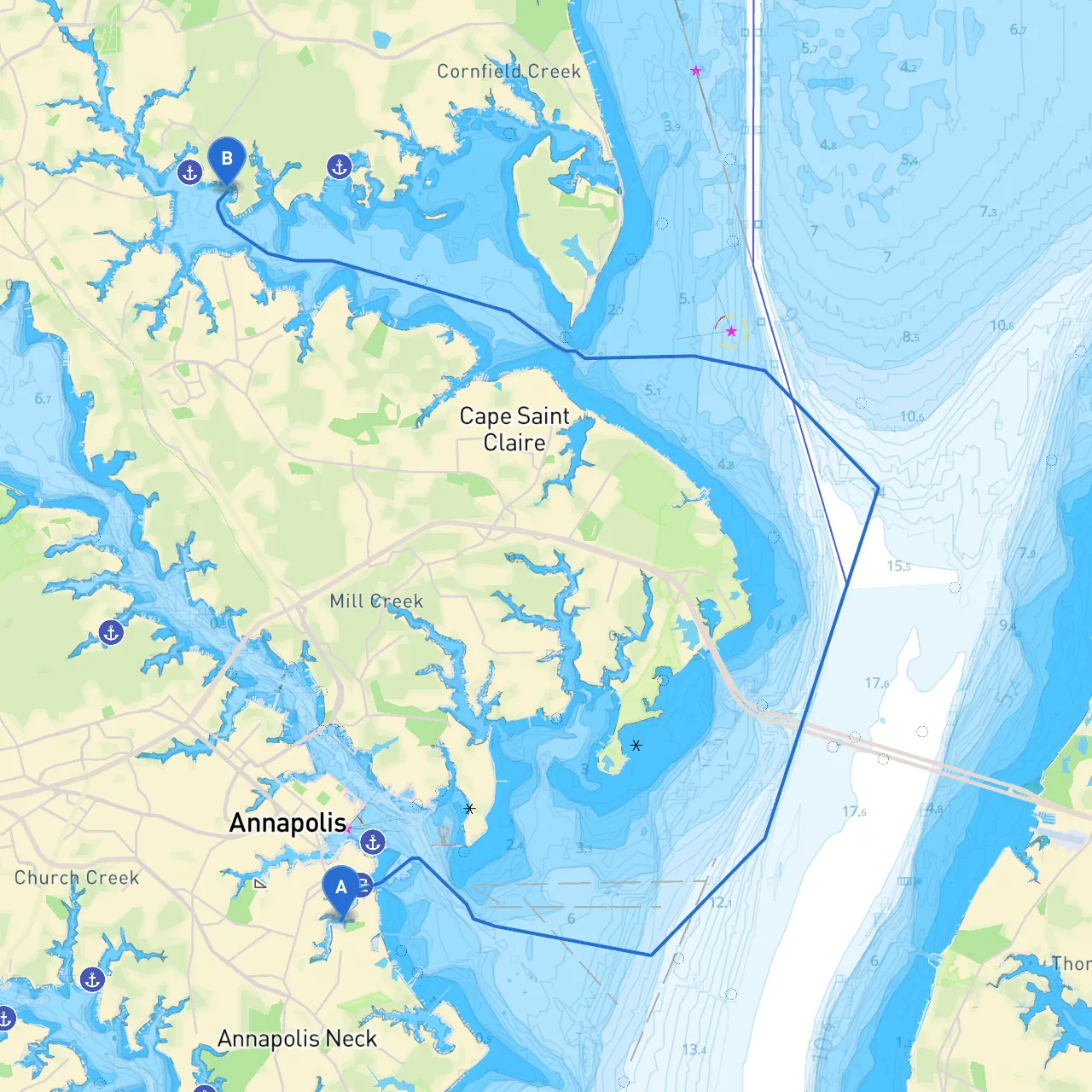 Annapolis to Glen Burnie