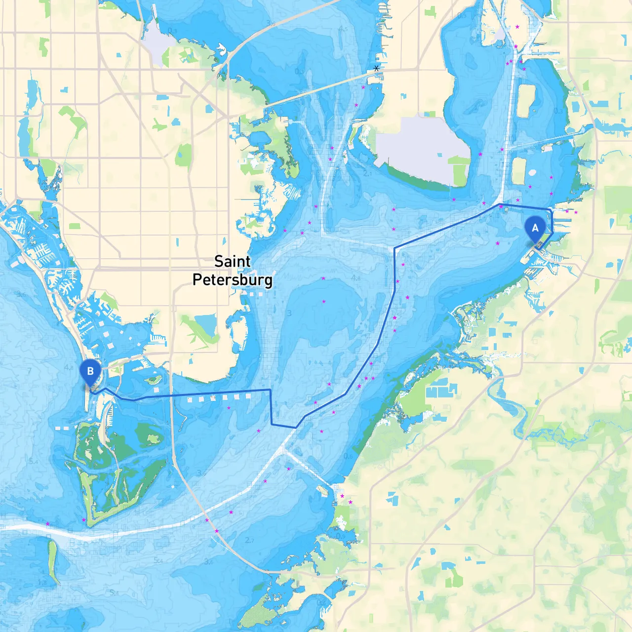 Apollo Beach to St. Pete Beach