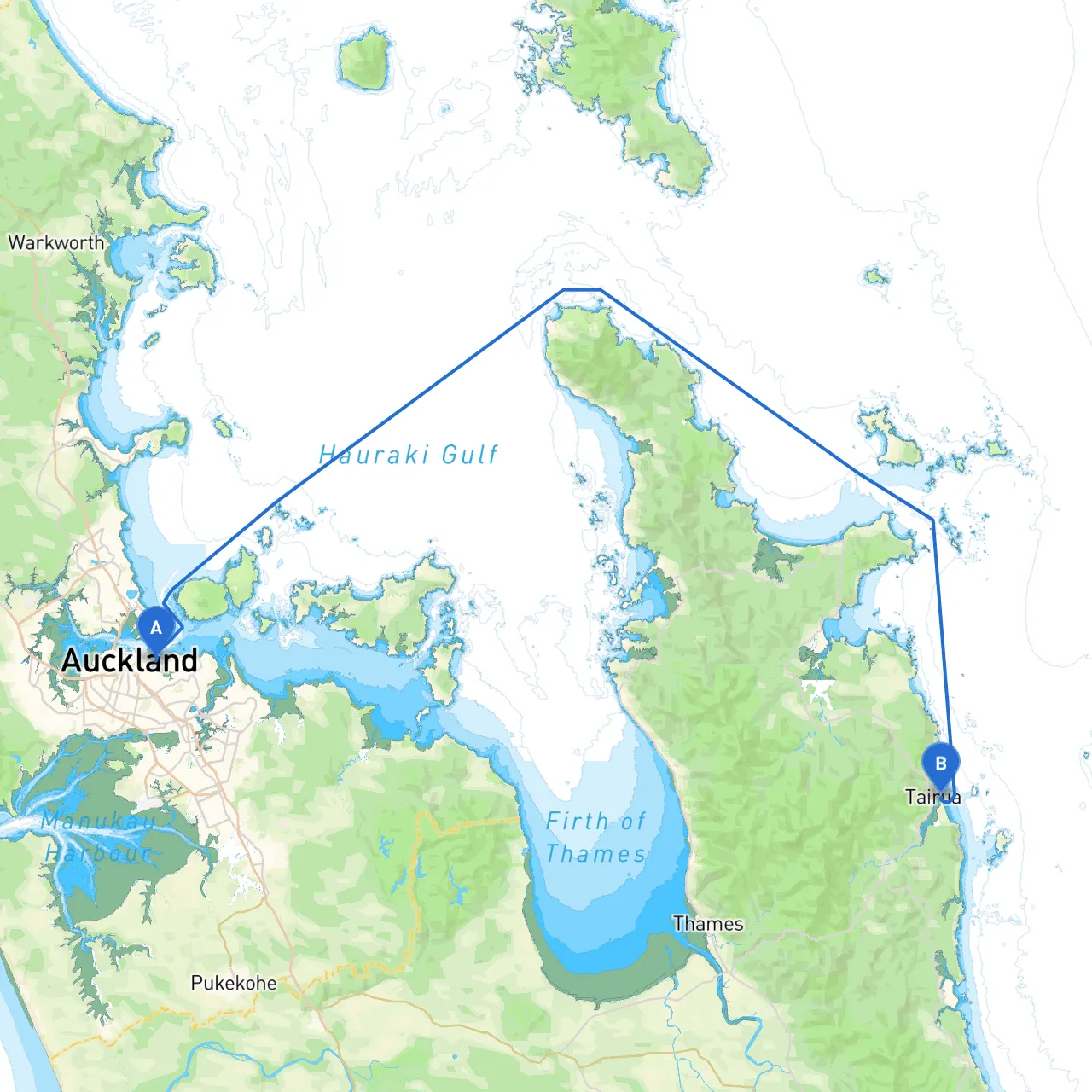 Auckland to Tairua