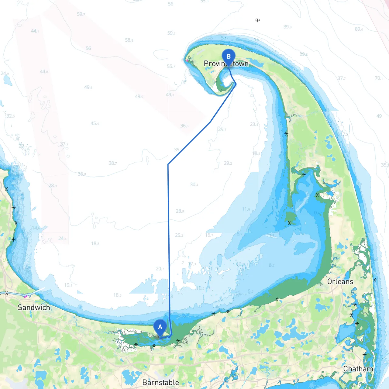 Barnstable to Provincetown