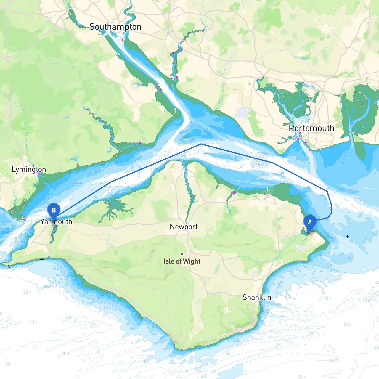 Bembridge to Yarmouth
