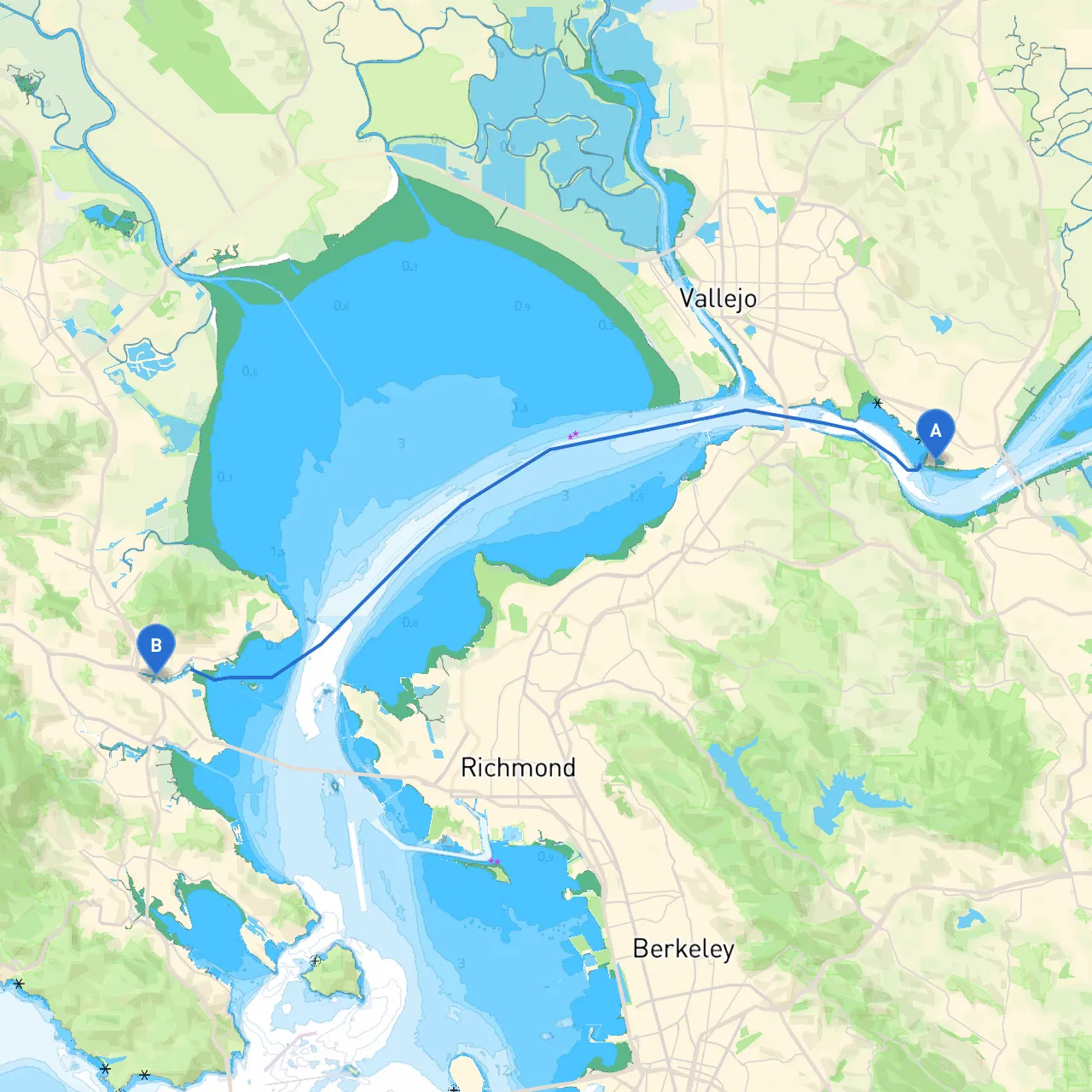 Benicia to San Rafael