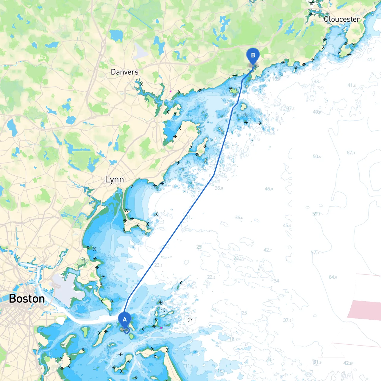 Boston to Manchester