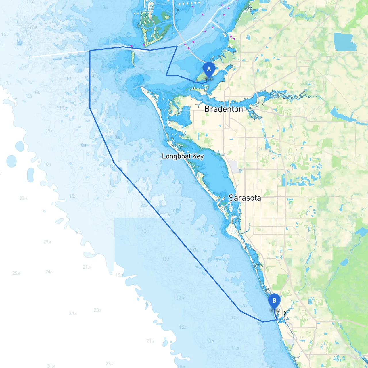 Bradenton to Nokomis