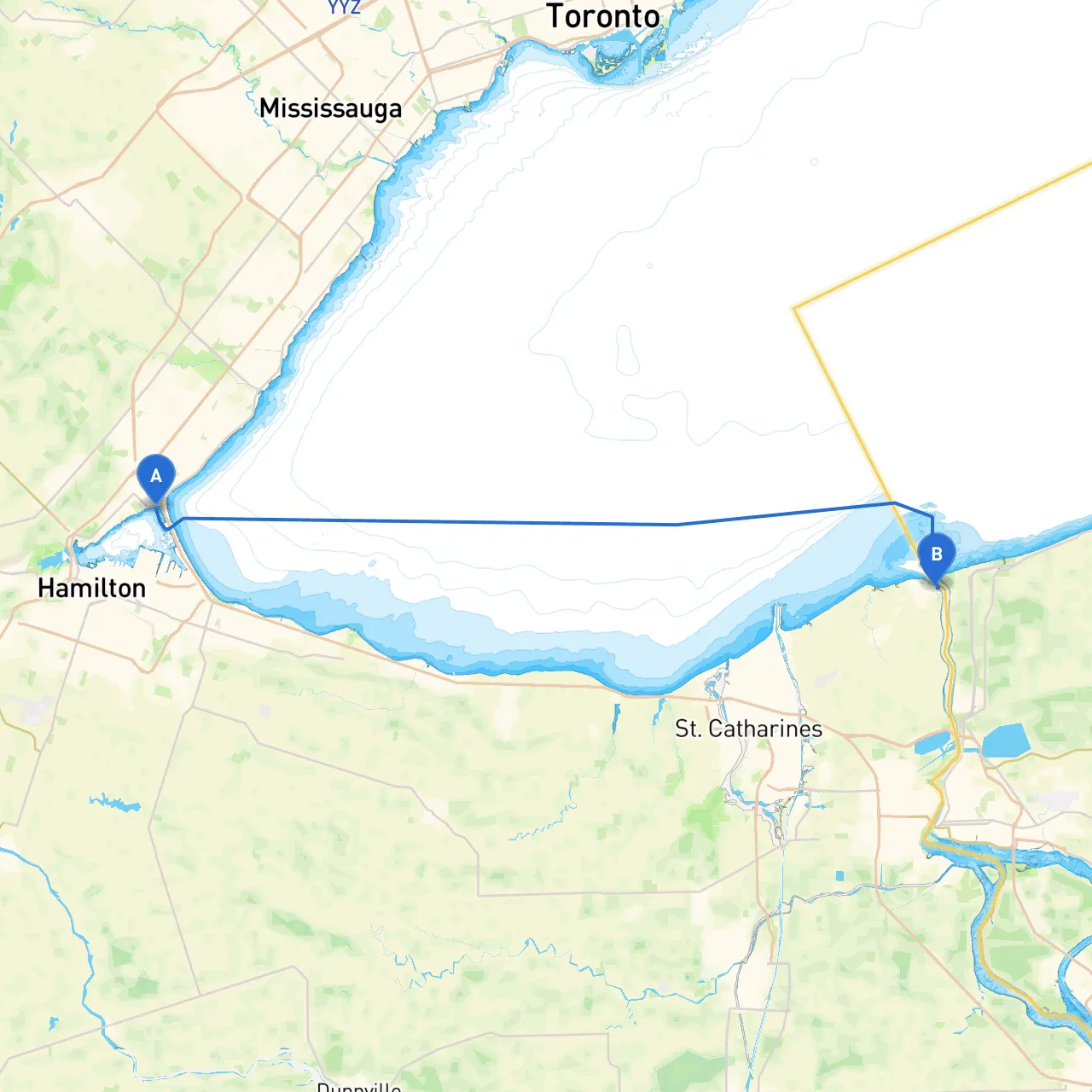 Burlington to Niagara on the Lake