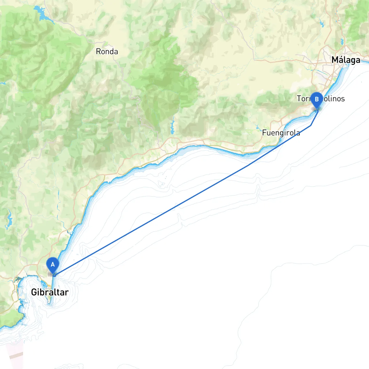 Cadiz to Benalmadena