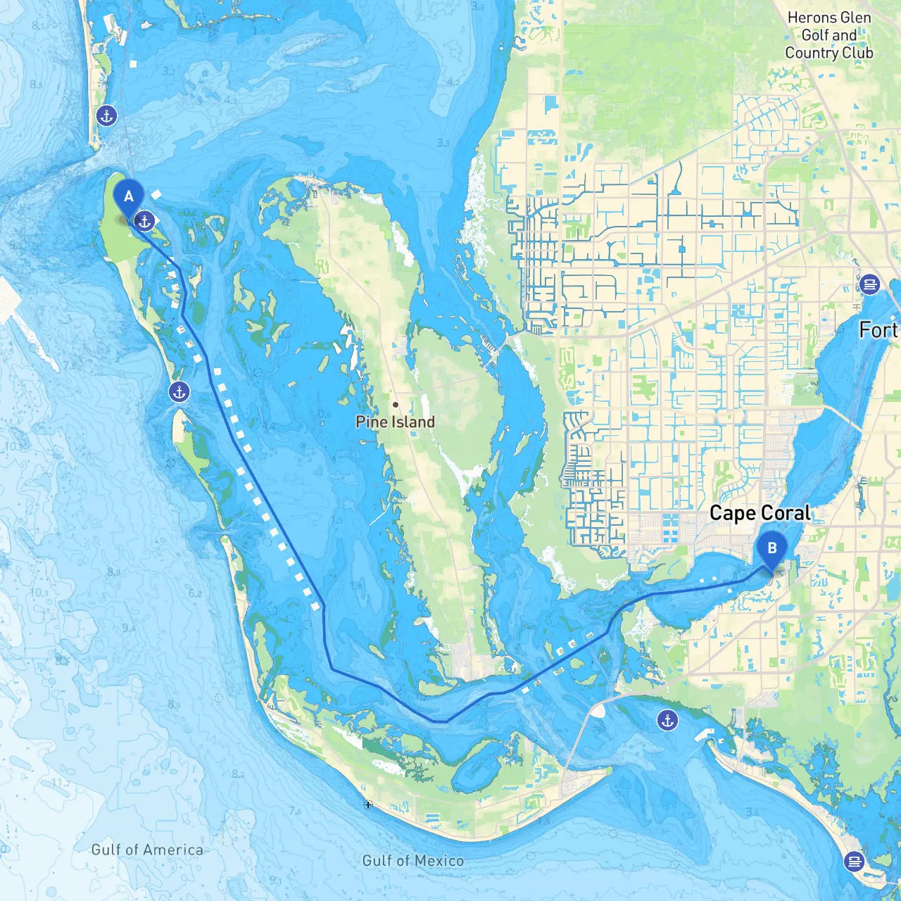 Cayo Costa to Fort Myers
