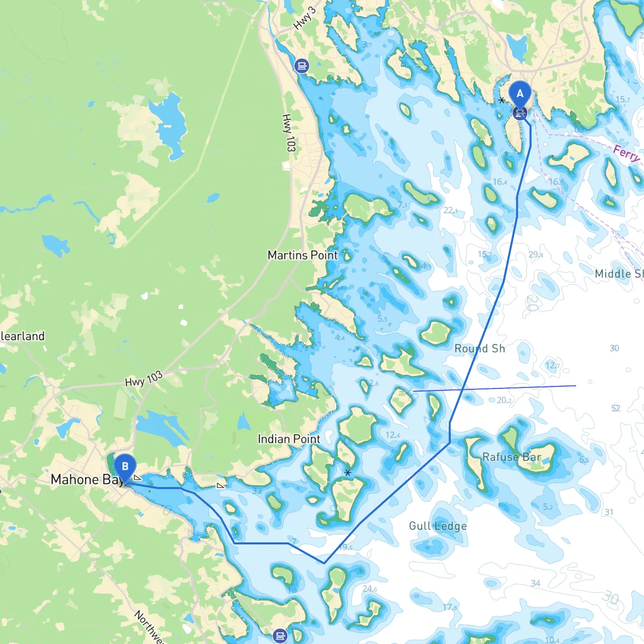 Chester to Mahone Bay