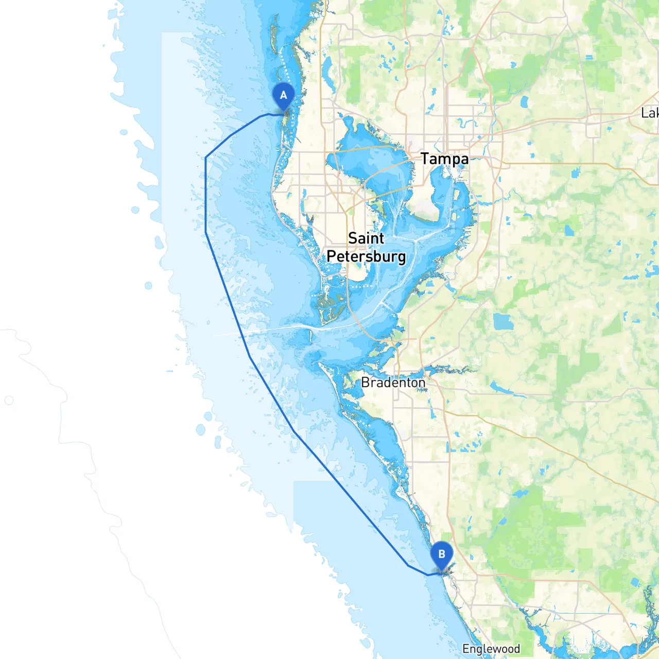 Clearwater to Venice