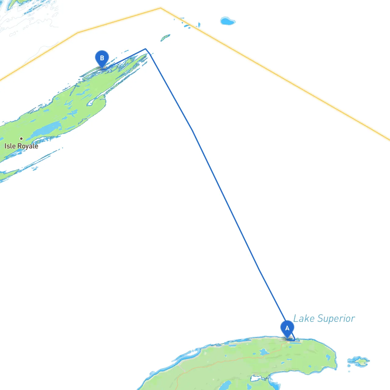 Copper Harbor to Isle Royale