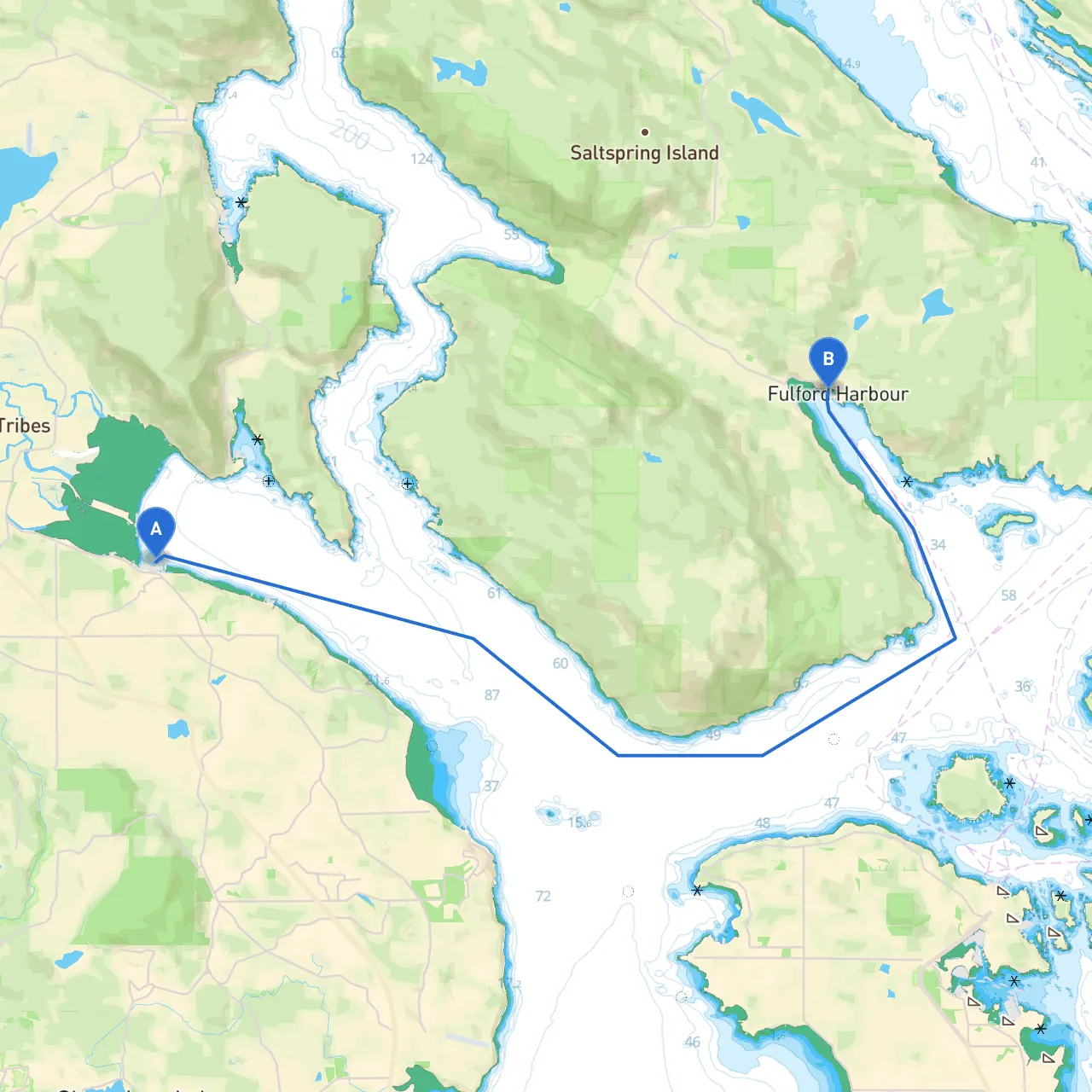 Cowichan Bay to Salt Spring Island