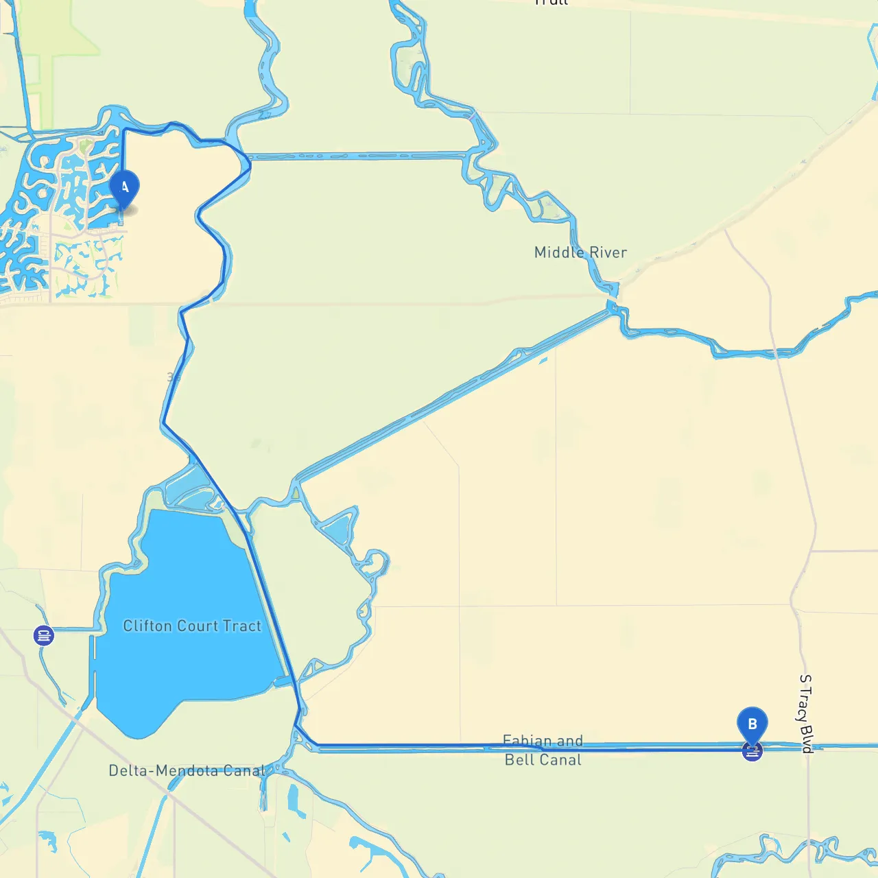 Discovery Bay to Tracy